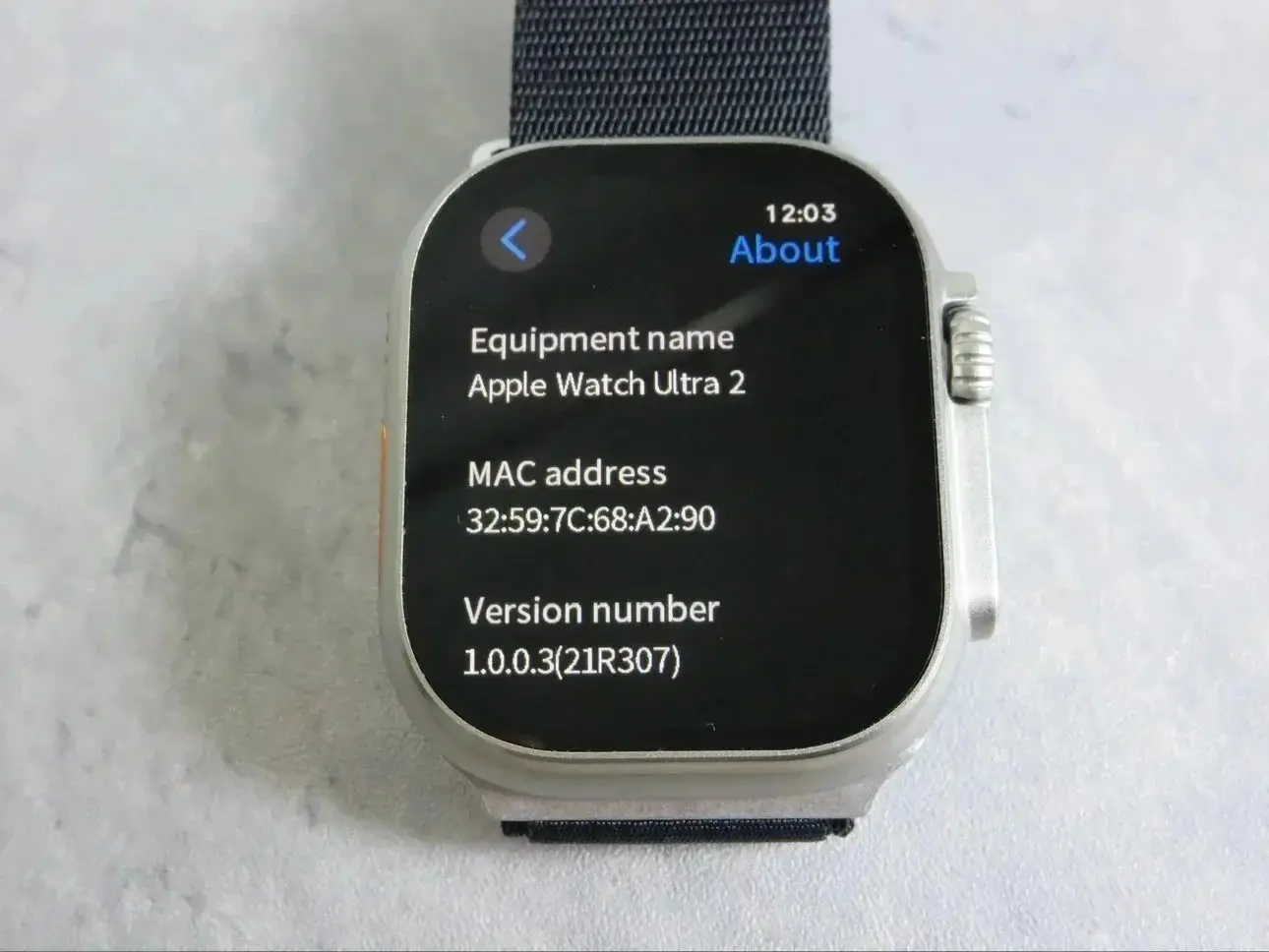 Apple Smartwatch view 5