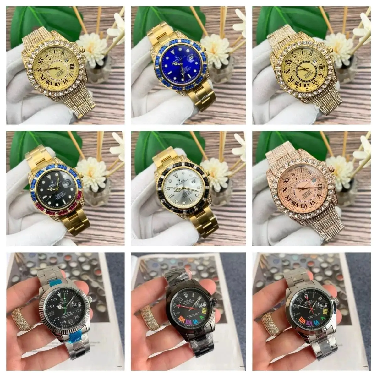 Rolex Datejust / Yacht-Master / GMT-Master II Watches [40 styles] rep watch