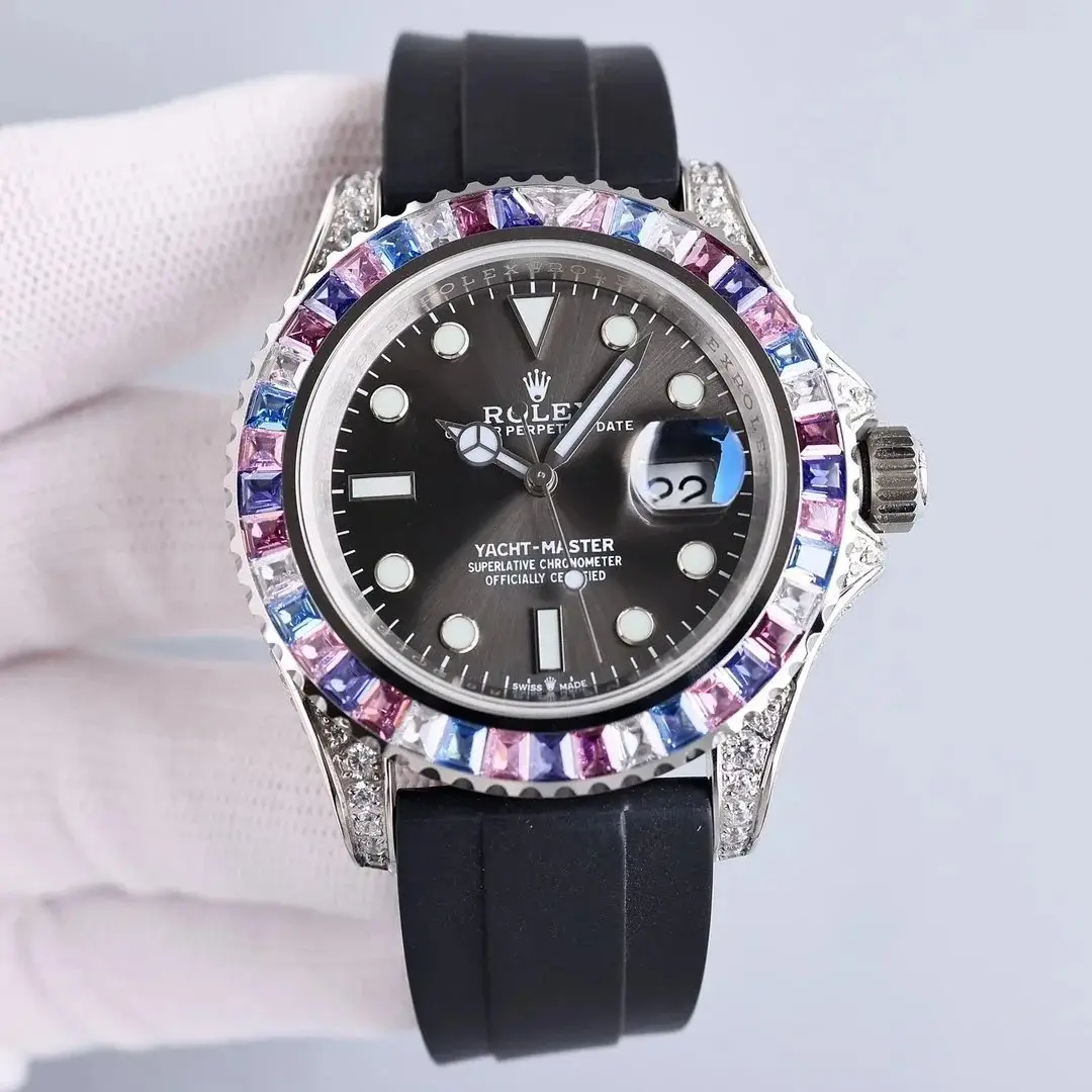 Rolex diamond mechanical watch (35 styles) rep watch