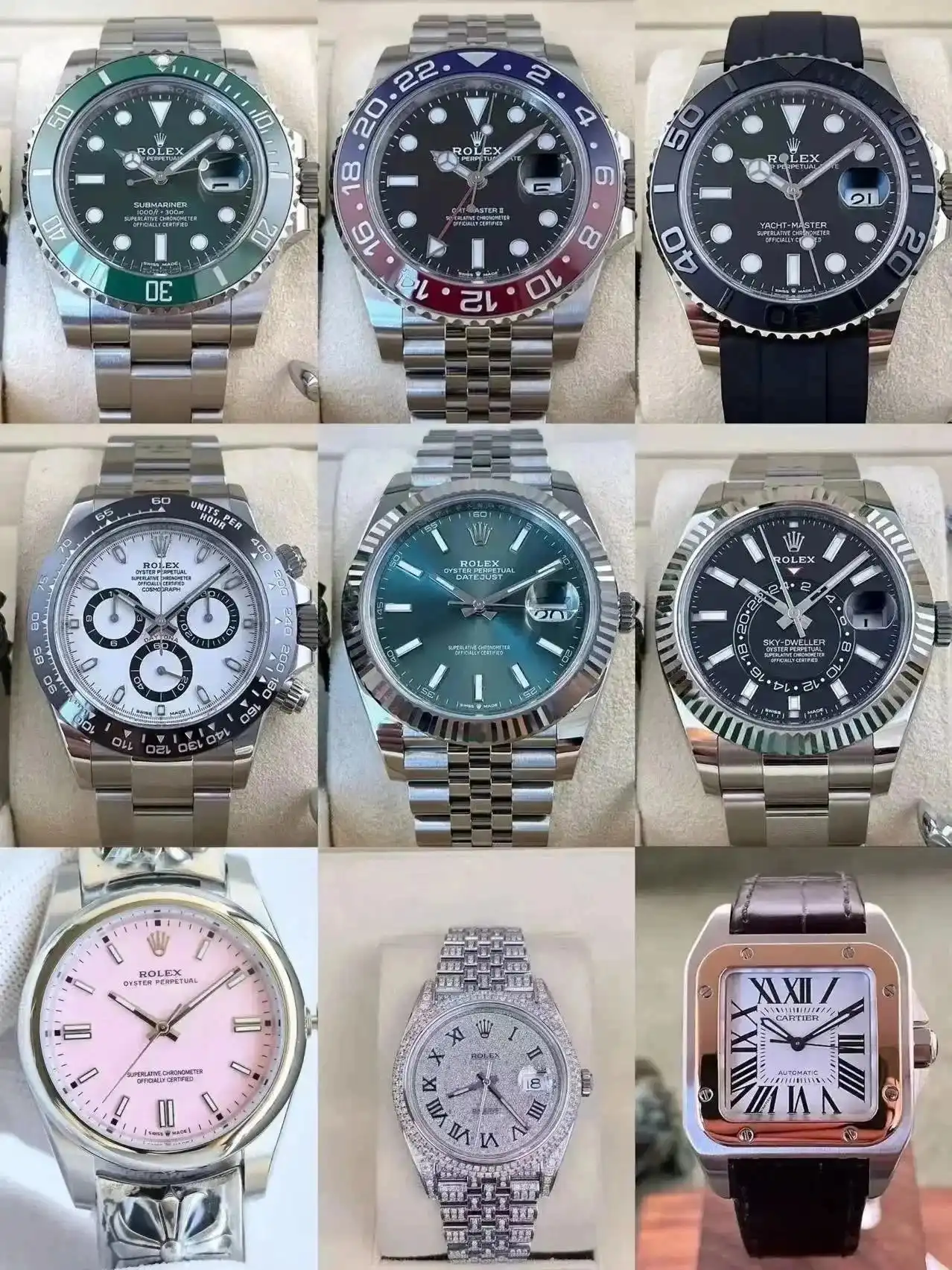 Rolex Watches (40+ style TOP) rep watch