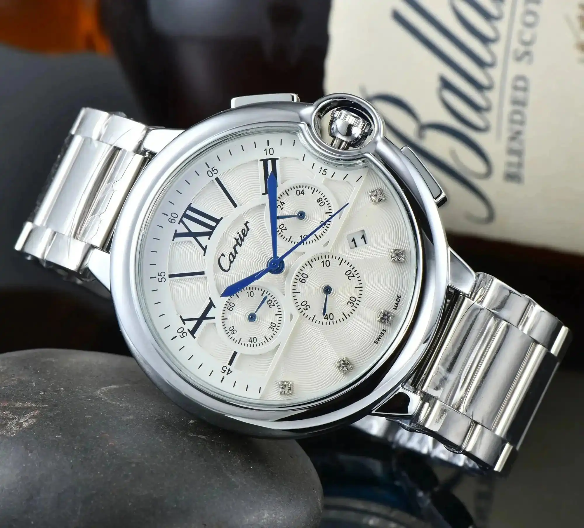 Cartier Ballon Bleu Mechanical Watches [39+ Styles] view 6